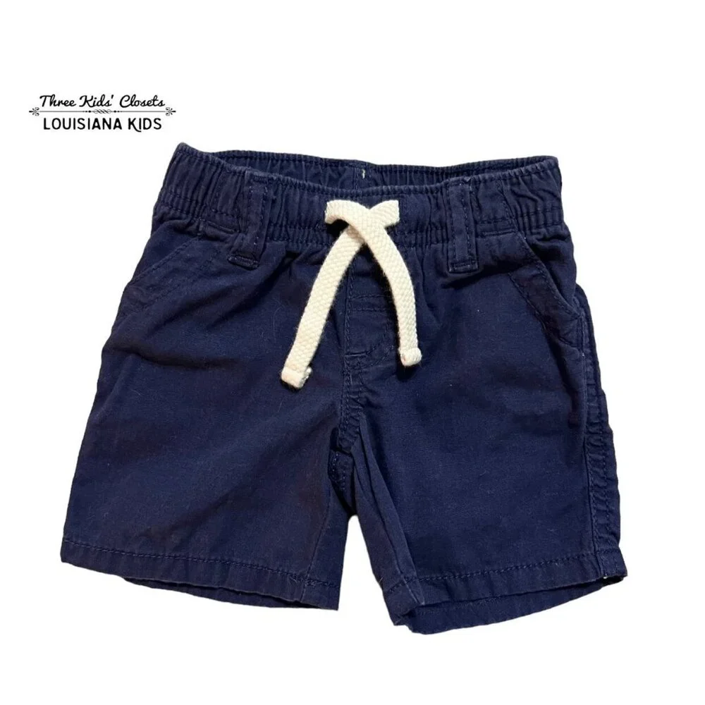 Old Navy 3-6m Navy Blue Shorts
